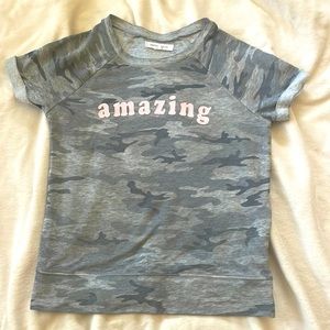 Grayson Social “Amazing” Camo T-shirt
